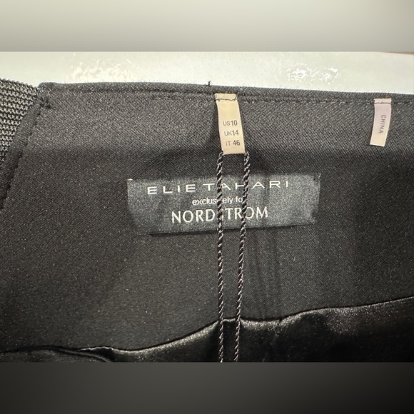 NWT Elie Tahari Whitney skirt, black, size 10 - Picture 7 of 7